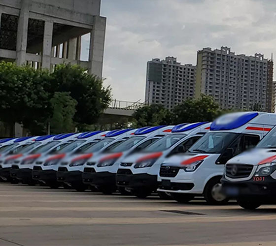 马关县服务车队展示